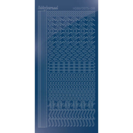 Hobbydots sticker - Mirror - Blue