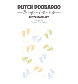 Dutch Doobadoo DDBD Mask Art Baby Feet A5 - 470.784.292