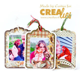 Crealies - X-tra stansen no. 127, ATC Paneel B - CLXtra127