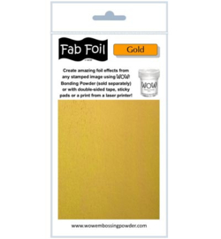 Wow! Fab Foils Gold -  W216-GLD01