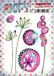 PaperArtsy Eclectica - Mounted Rubber Stamp Set -  Jofy74