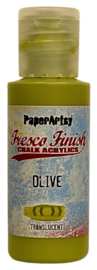 Fresco Finish - Olive - FF228 - Seth Apter - PaperArtsy