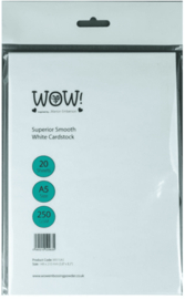 WOW! Superior Smooth White Cardstock - A5
