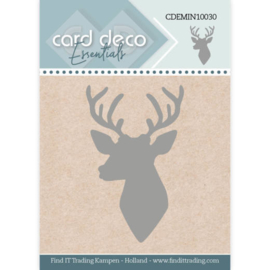 Card Deco Essentials - Mini Dies - Deer Silhouette - CDEMIN10030