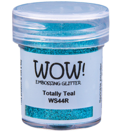 Wow! - WS44R - Embossing Powder - Regular - Embossing Glitters - Totally Teal