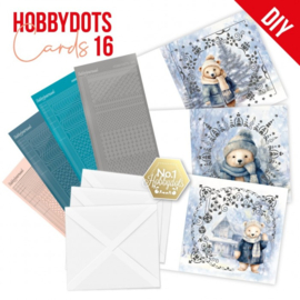 Dot and Do Cards 16 - Berries Beauties - Navy Winter - DODOPP016