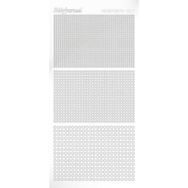 Hobbydots sticker - Adhesive - White