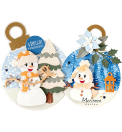 Marianne Design - Collectable – Happy Snowmen by Marleen - COL1596