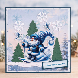 3D Cutting Sheet - Berries Beauties - Winter Gnome Wonders - Winter Fun