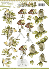 3D Knipvel - Precious Marieke - Springtime - Young Birds CD10617-HJ13101