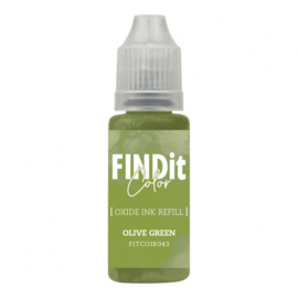 FindIt Color - Oxide Ink Refill - Olive Green - FITCOIR043