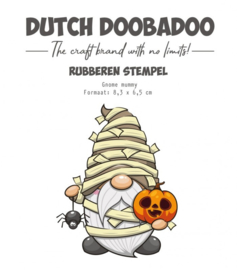 Dutch Doobadoo - Rubber stempel - Halloween - Gnome Mummy - 497.004.022