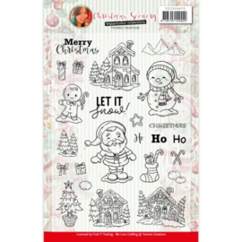 Clear Stamps - Yvonne Creations Christmas Scenery - YCCS10075