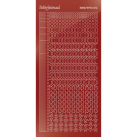 Hobbydots sticker - Mirror Red