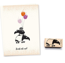 Cats on Appletrees - 2573 - Stempel  - Tapir Gudrun