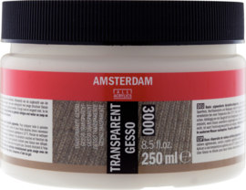 Amsterdam Transparante gesso pot 250 ml