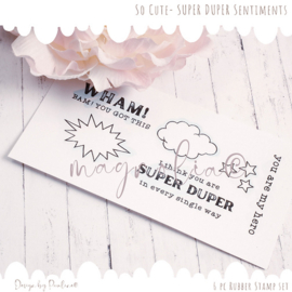 Magnolia - CC22 WHAM! Super Duper {Rubber Stamp}