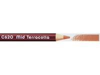 Derwent coloursoft Mid Terracotta C620
