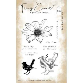 Tracy Evans - New Beginnings (A6 stamp)