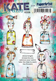 Paperartsy - Kate Crane Stamp Set 006 (A5 on EZ)