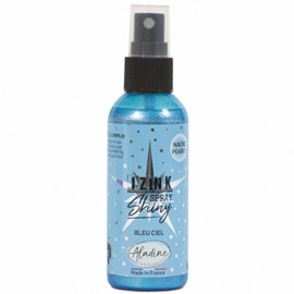 IZINK SPRAY SHINY -  Blue ciel ( Sky blue)