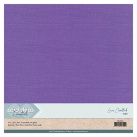 Linnenkarton - 30.5 x 30.5 - Violet - LKK-SC18