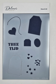 Delavi crafts - A5 - Mask stencil - 470.806.080