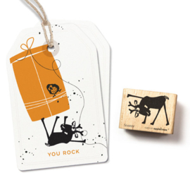 Cats on Appletrees -27933 - Stempel - Rendierkalf Svante