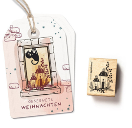 Cats on Appletrees - 28309 - Stempel - Lantaarns 6 - Kaarsen potten