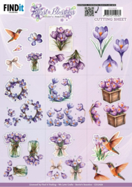 3D Cutting Sheet - Berries Beauties - First Blossoms - Mini -  CD12428