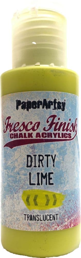 Fresco Finish - Dirty Lime - FF197 -Tracy Scott - PaperArtsy