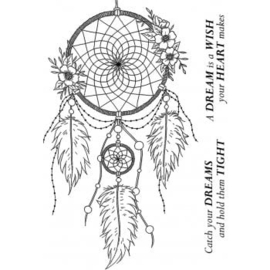 Crafty Individuals CI-636 'Dreamcatcher' Unmounted Rubber Stamps