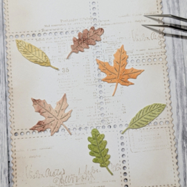 Gummiapan - dies - D260170 - 3 Small Leaves