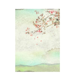 Stamperia - Rice Paper Achtergronden A6 Selectie – House of Roses - DFSAK6039