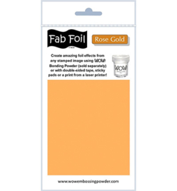 Wow! Fab Foilsl Rose Gold - W216-RG95