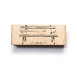 Cats on Appletrees - 28190 - Stempel - Tuin bank