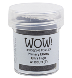 Wow! - WH00UH - Embossing Powder - Ultra High - Primary - Ebony