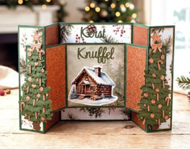 3D Cutting Sheet - Berries Beauties - Good Old Christmas - Houses