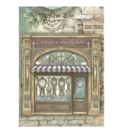 Stamperia - Mini Rice Paper A6 – Gardens of Time - DFSA6X05 