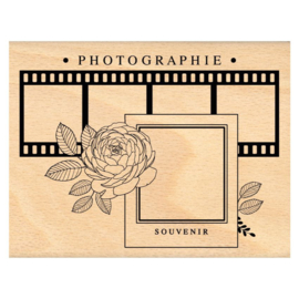 Florilèges Design - Houten stempel - Photographie souvenir