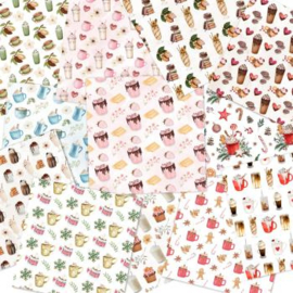 LaCreativ - Designpapier "Kakaoliebe" Paper Pack 6x6" - 24 Bogen