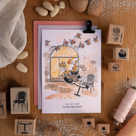 Cats on Appletrees - 28334 - Stempel - Cobblestone Pavement