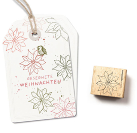 Cats on Appletrees - 28159 - Stempel - Blossom 55 Poinsettia Outline