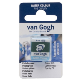 Van Gogh 675 Aquarelverf Napje Phtalogroen 