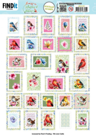 Berries Beauties - Whispers of Nature - Push Out Postage Stamp - SB11118