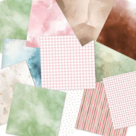 LaCreativ - Designpapier "Kakaoliebe" Paper Pack 6x6" - 24 Bogen