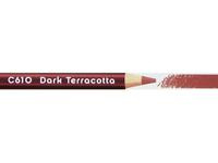 Derwent coloursoft Dark Terracotta C610