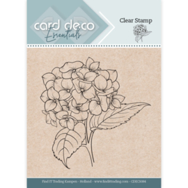 Card Deco Essentials -CDECS084 - Clear Stamps - Hortensia