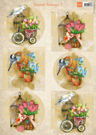 Marianne design knipvel Birds & Birdcages 2 VK9586