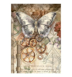 Stamperia - Mini Rice Paper A6 – Gardens of Time - DFSA6X05 